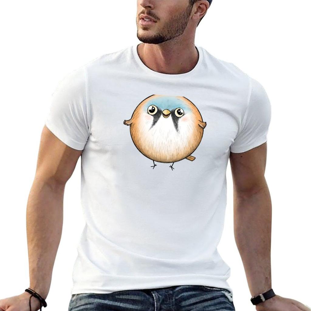 Round Bird T-Shirt Outdoor Work Short Sleeve Top