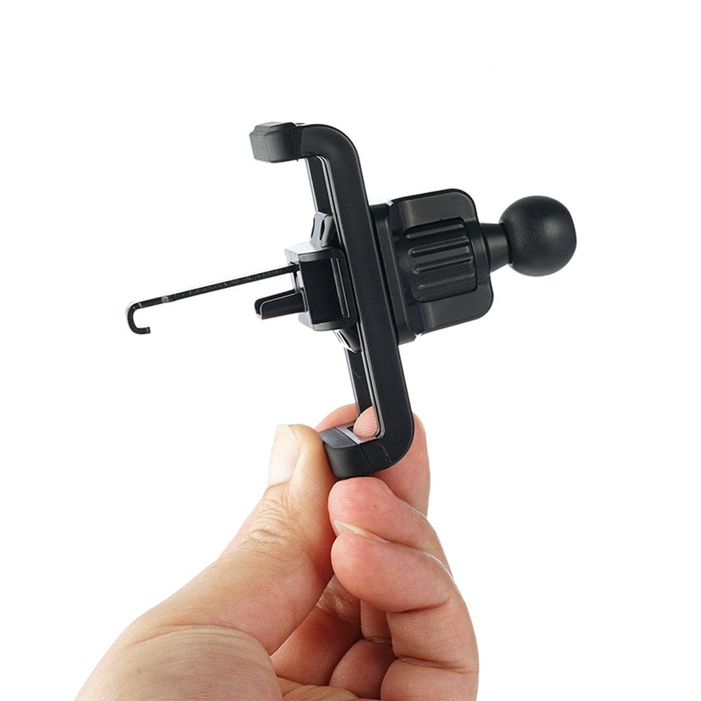 Car Air Vent Clip Phone Holder Stand Universal 17mm Ball Head Base For Car Air Outlet Hook Clamp GPS Brackets Car Accessories