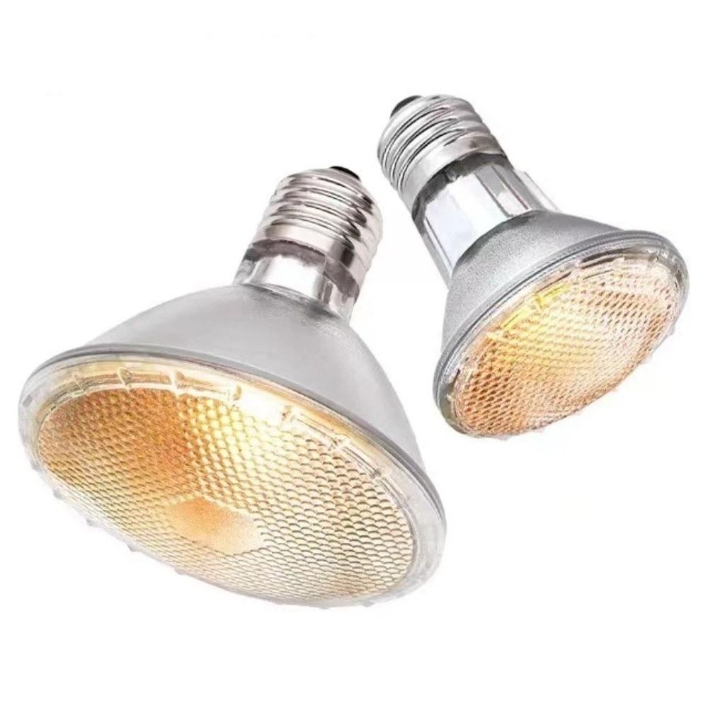 Full Spectrum Led Reptile Lamp Dimmable E27 Base Turtle Basking Lamp 25/50/75/100W Glass Bulb Heat Lamp Pet Amphibians