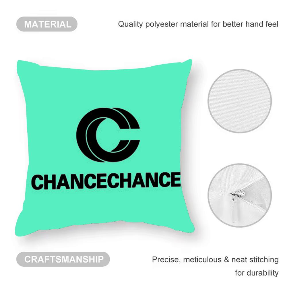 Design značky C-Chancechance Povlak na polštář Povlak na polštář proti roztočům Neviditelný zip Hedvábný krátký plyšový Povlak na polštář na pohovku