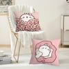 Cartoon Cute Mmolangs Pillow Case Suitable For Bedrooms Living Rooms Cars Home Decoration