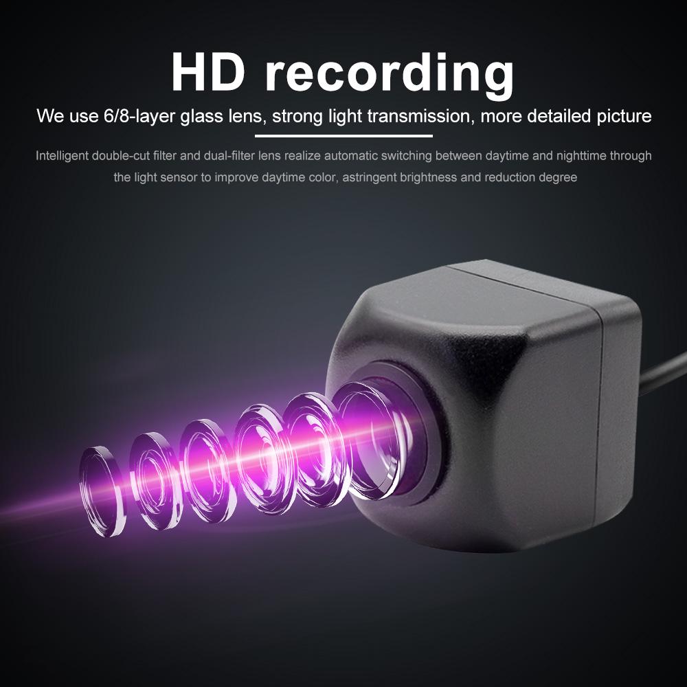Waterproof HD 170 Degree  Fisheye Lens Nolight Night Vision Car Reverse Backup Rear View Camera