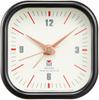 Dulton Square Alarm A compact alarm clock with a silent ticking sound that never tire Sweep Height Width Depth Clock, Black. charming, you'll of.