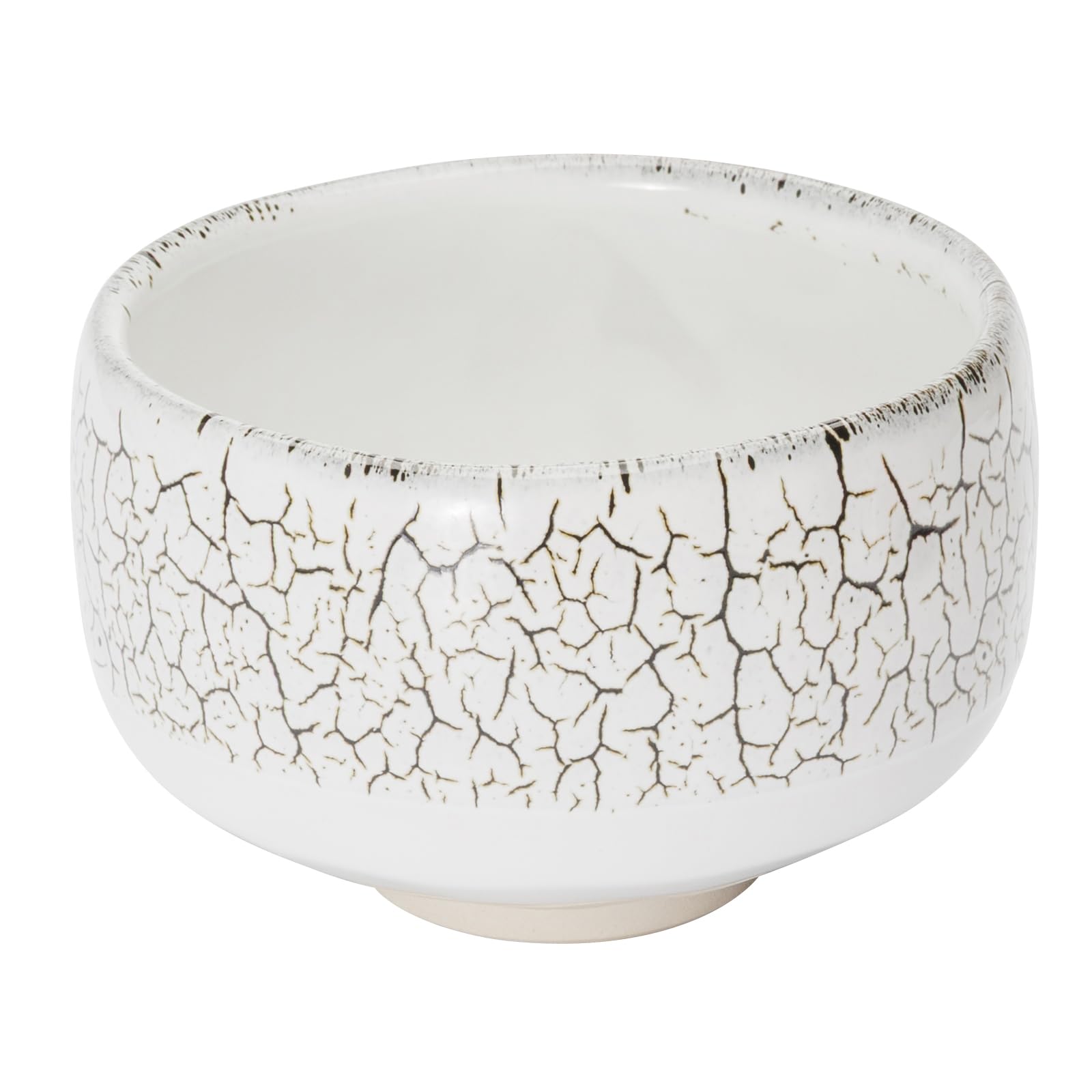 

Mino Ware Matcha Shiro Made in Bowl, Tenmoku, White, 12.5cm Diameter, Japan, 505-35 белый