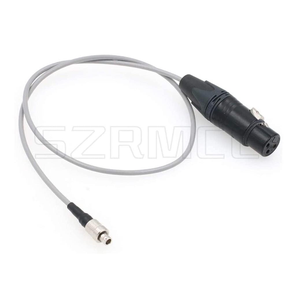 SZRMCC FVB.00.303 3-Pin Male to XLR 3-Pin Female Audio Cable for Zaxcom ZFR300 ZFR400SK2000 Transmitters