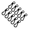 10Pcs Stainless Steels Keychain Carabiner Clasp Small Carabiner Clip for Camping Bottle Backpacks Clasps Keychain