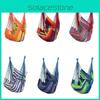 Comfortable Outdoor Hanging Rope Chair Swing Hammock With Strong Ropes And Soft Cushions For Patio And Camping Use