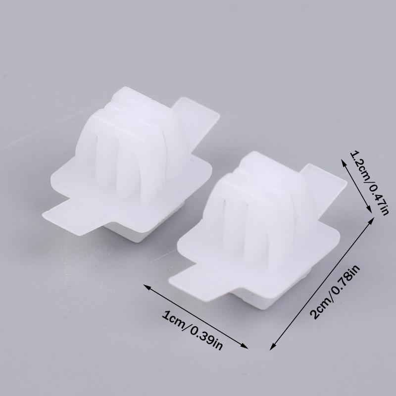 20Pcs Side Skirt Sill Moulding Cover Wheel Arch Flare Trim Moulding Clips For Cr-V Civic Pilot Element 91513Smge01 91513Smge11