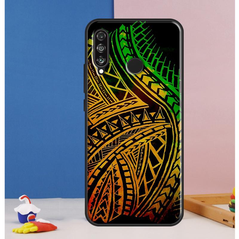 Polynesian Mix Case For Huawei Nova Y73 Y72 Y70 Y90 Y60 Y61 Y91 12s 12i 11i 8i 9 10 SE P30 P40 Lite P60 Pro