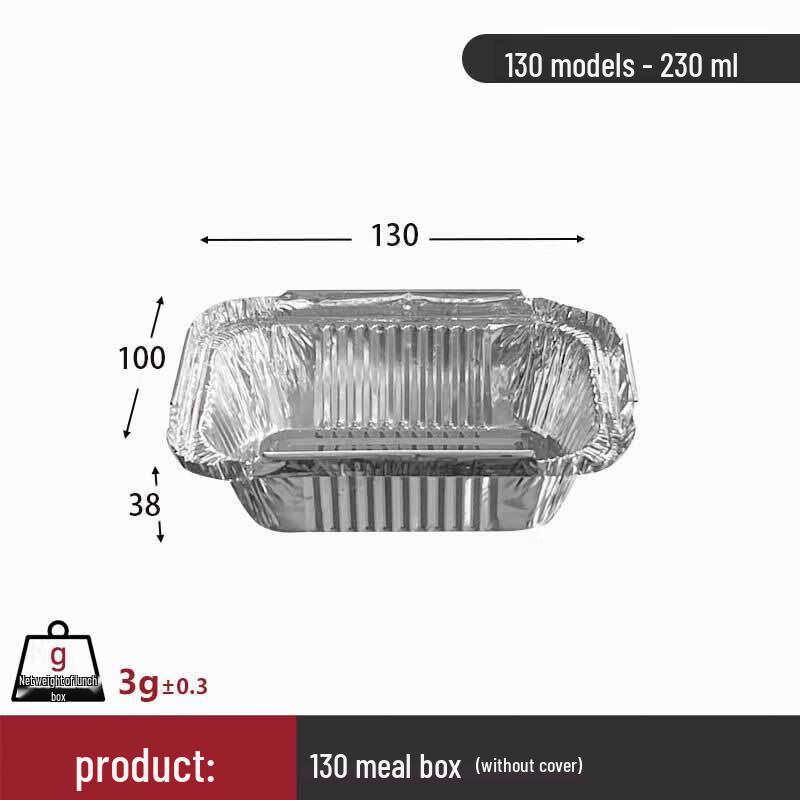 Bone Lion Commercial Disposable Aluminum Foil Food Containers
