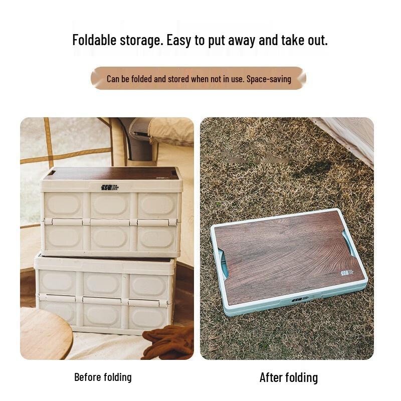Explorer Outdoor Camping Storage Box with Tabletop
