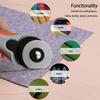 45mm Patchwork Roller Wheel Round Knife Tailor Cutter Rolling Cutter Safety Slide