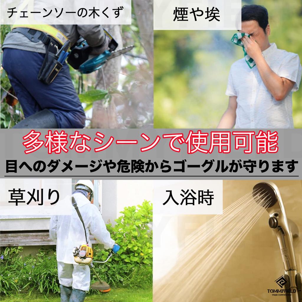 TOMMYFIELD Clear Infection Protective Set Goggles, Prevention, Anti-Fog Eyewear, 22-Piece