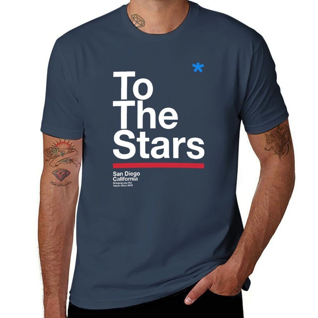 TTS - To The Stars Koszulka urocze ubrania pot koszulki z grafiką dla mężczyzn