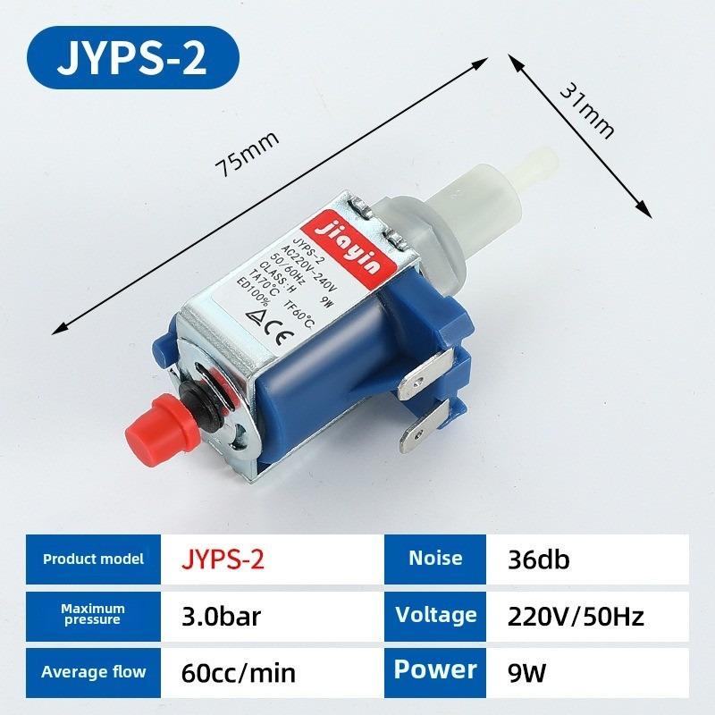 Jiayin JYPS-2 220V 9W Solenoid Pump Water Pump For Electric Iron/Team Mop/Handheld Garment Steam