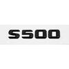 adrjhr1 For Mercedes Benz Modified 3D Car Letter Sticker Rear Trunk Tail Decorative Badge Emblem for Mercedes Benz S400 S420 S430 S450 S