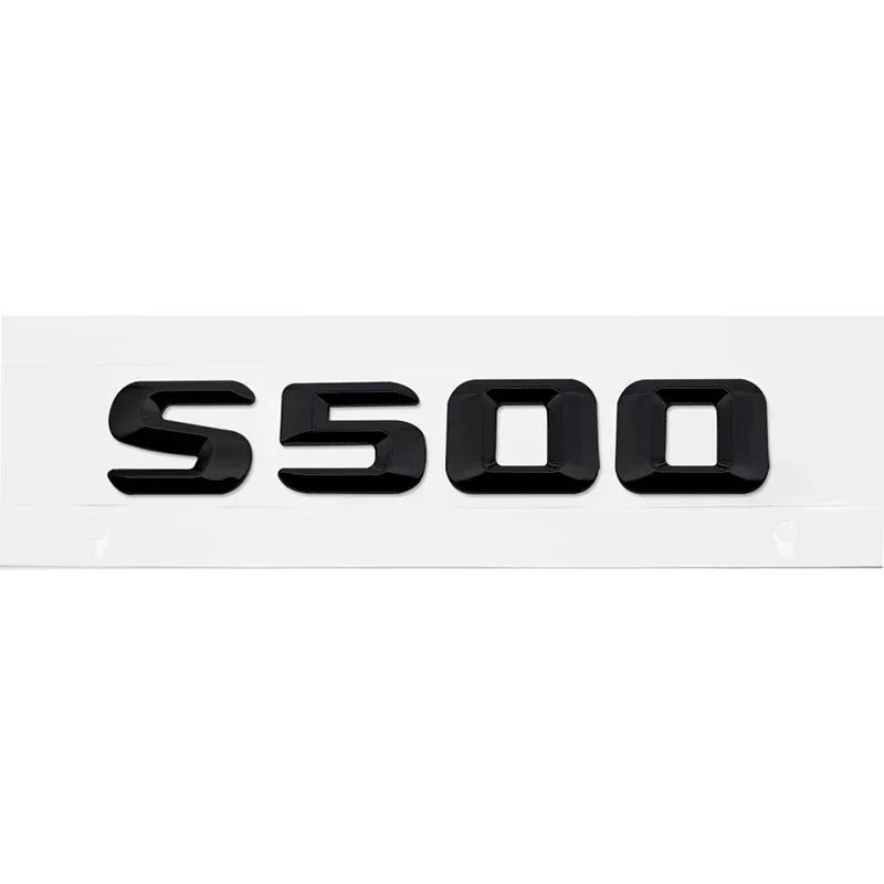 adrjhr1 For Mercedes Benz Modified 3D Car Letter Sticker Rear Trunk Tail Decorative Badge Emblem for Mercedes Benz S400 S420 S430 S450 S