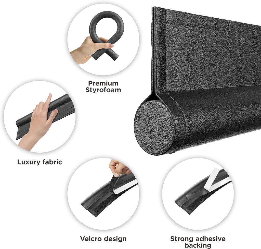 Adjustable Door Bottom Draft Stopper Weather Stripping Door Sweep Under Draft Blocker Insulator Weatherstrip House Acoustic Foam