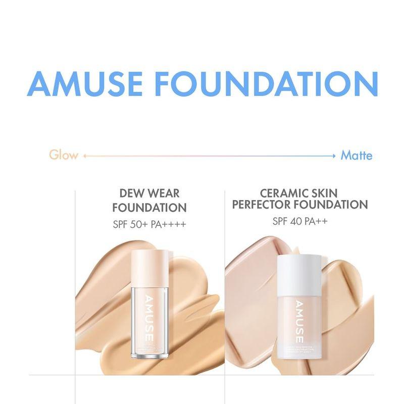 AMUSE Ceramic Skin Perfector Foundation - 4 Colors