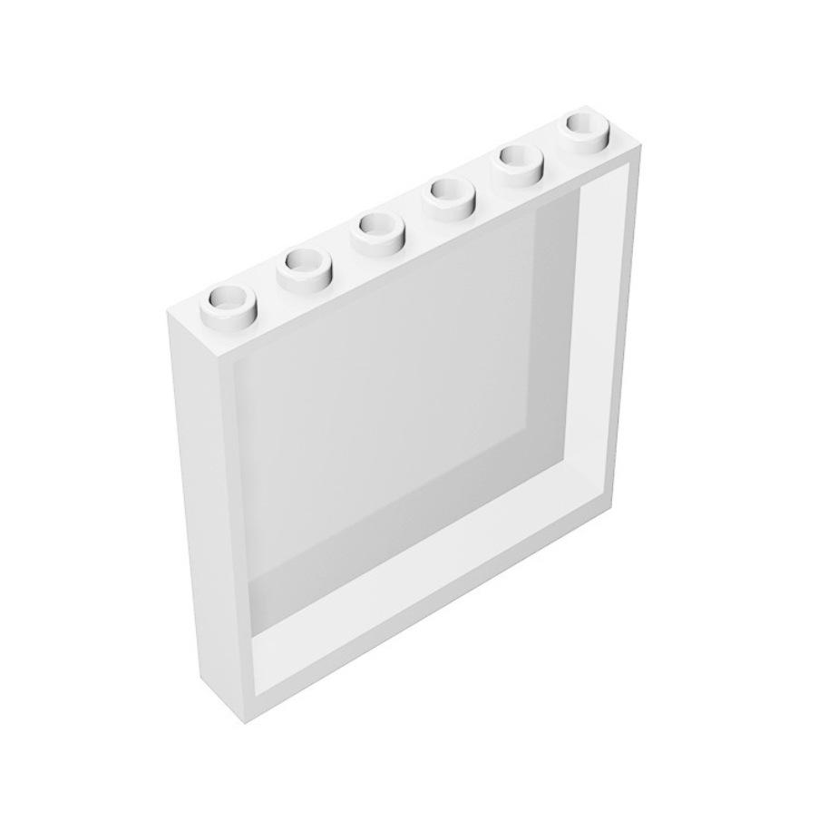 50g 59349 Kompatible Bausteine mit kleinen Teilen MOC Ersatzteile 1x6x5 Wandpaneel