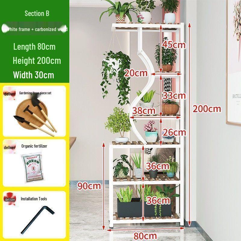 

Minimalist Indoor Metal Hanging Plant Stand