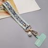 Retro Patterned Mobile Phone Strap Pearl Mobile Phone Lanyard  Mobile Phone Pendant
