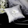 Unique Pearls Rings Bearer Pillow Cushion Bows for Proms, Anniversaries, Ceremonies, Wedding Embellishments