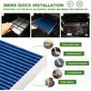 Cabin & Engine Air Filter Fit For Toyota Corolla 2009-19, Matrix 2009-14, Yaris 2007-18, Scion XD 2008-14, Vibe 2009-10 Activated Carbon Cabin Filter
