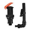 Plastic Hose Water Intake Connector Black Plastic Hose Quick Coupler Valve  Lawns