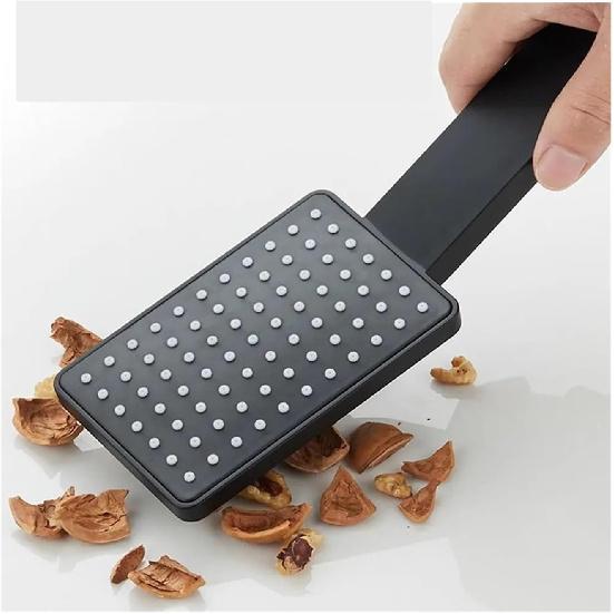 Bathroom High Pressure Shower Head Square Handheld Sprinkler Silver/Black Multi-function Universal Sprayer Home Bathroom Accessories Shower Head