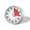 Pokumil Timer Kitchen Timer Study Timer Magnetic Countdown Dial Type Study Timer for Children Kids Clock with Remaining Time Display Large Volume