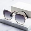 Men Women Sunglasses Square Polygon Sun Glasses Brand Designer Retro Shades Metal Frame Eyewear TOP UV400