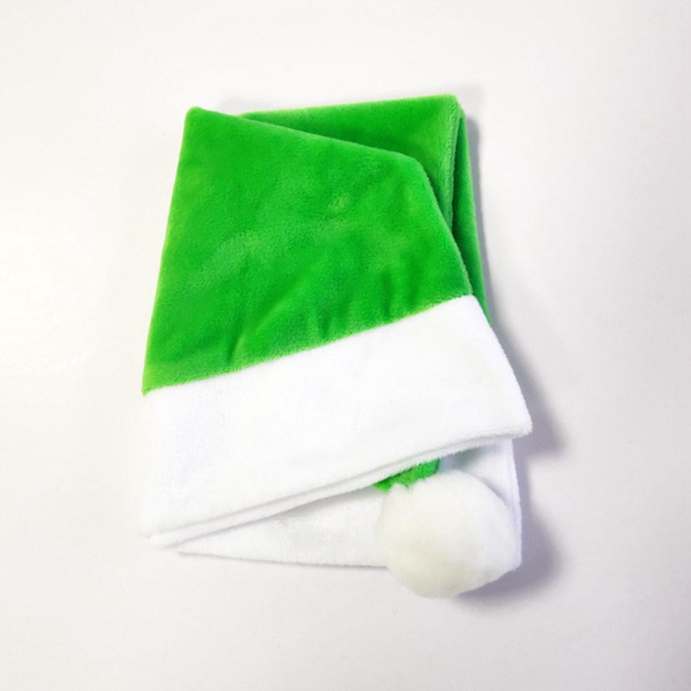 1Pcs Classic Red Santa Hat Christmas Party Costume Accessory for Kids Adults Masquerade Carnival Halloween New Year Eve Gift