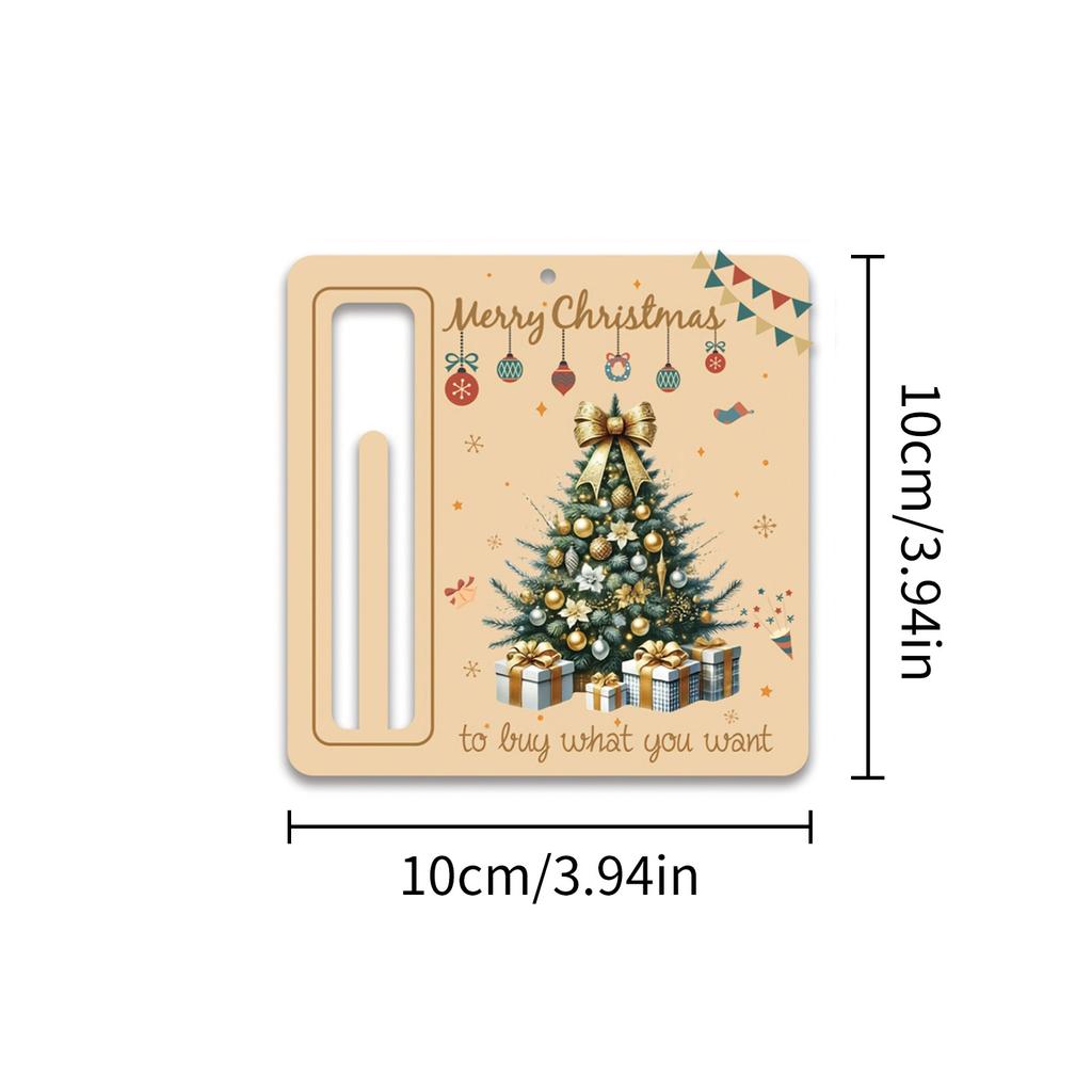 Christmas Cute Money Holder Christmas Ornament Decoration Santa Claus Snowman Christmas tree decorations