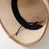 Chapeau seau respirant Chapeau de soleil ajouré Casquette de plage tendance Plein air