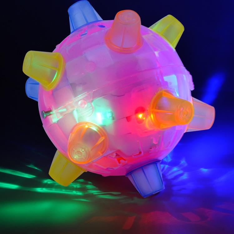 Creative Children'S Luminous Toys, Flash Jumping Balls, New Strange Music Dancing Balls, Stall Sources