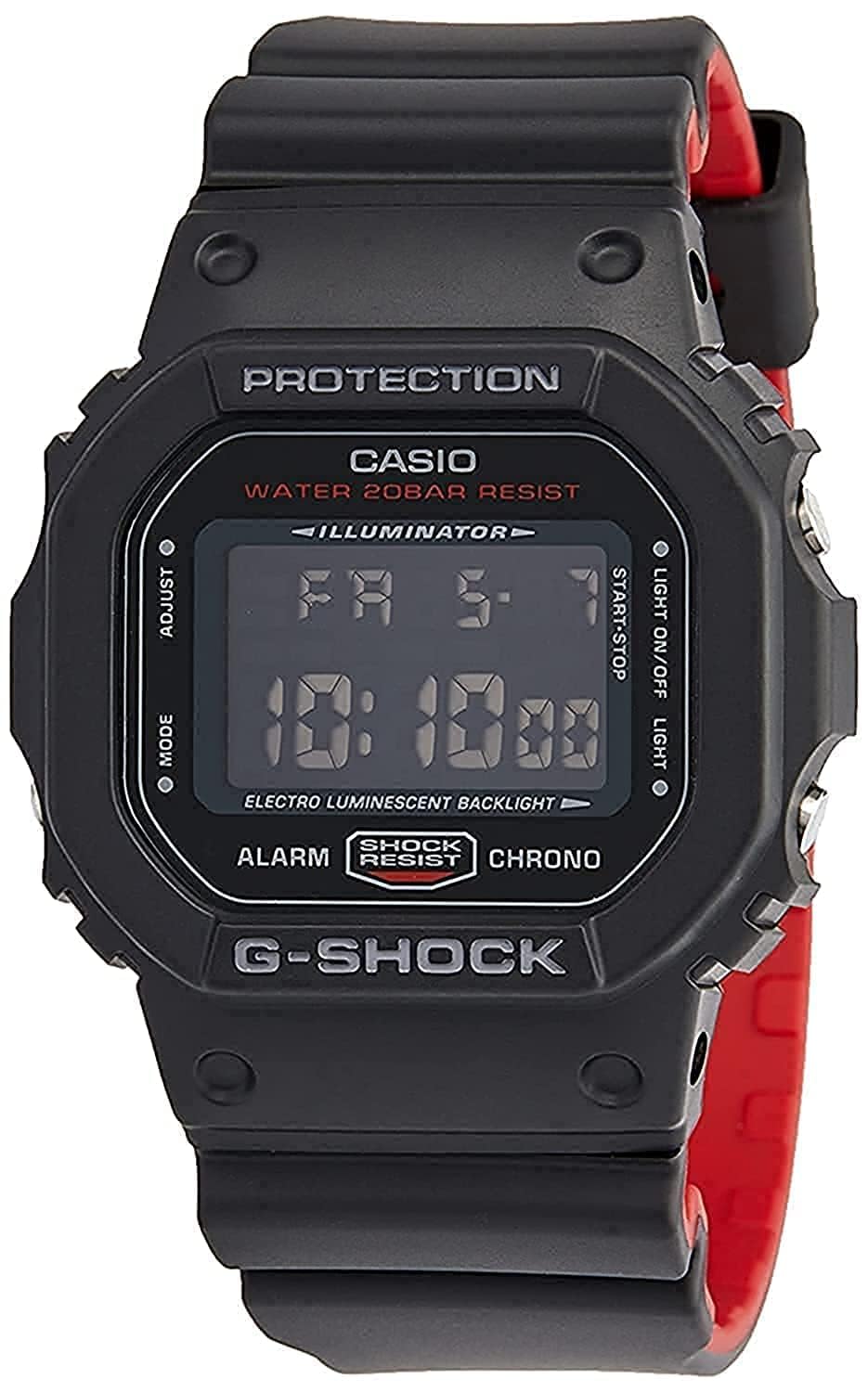 

Casio Black Digital Sports Quartz Ships Internationally G-Shock DW-5600HR-1D Men s Watch,
