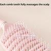 Comb curling comb back hair styling artifact long hair curly massage large curved comb