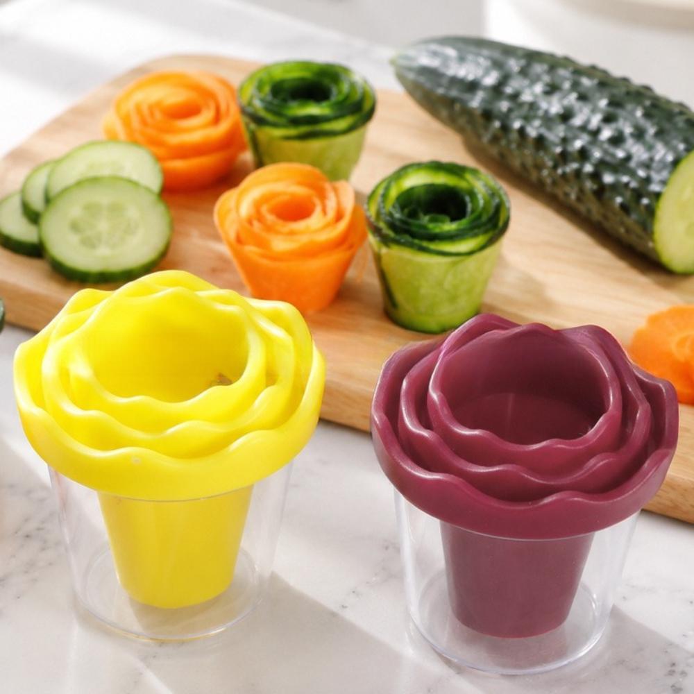 Nuovo Arriccia Verdure Affettatore a Spirale Gadget da Cucina Strumento per Intagliare Frutta LYWJ-Q-22
