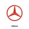 1pc 188mm 210mm ABS Car Front Grille Badge Sticker For Mercedes Benz AMG Class W204 W205 W203 W206 W220 W211 W212 GLC CLS