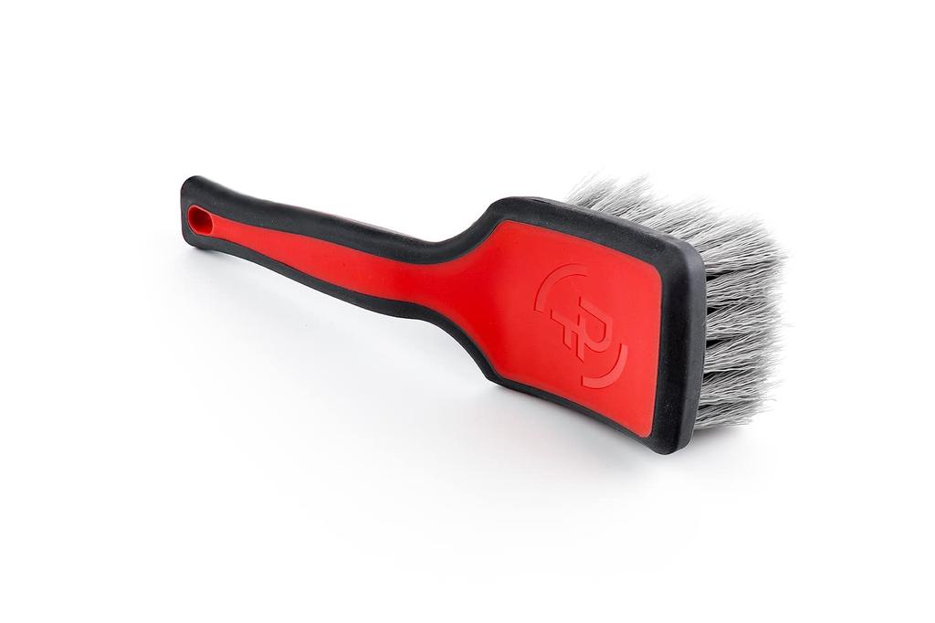 Detail Factory Banden Schrobborstel Ergonomisch Ontwerp voor Gemakkelijk Banden Rood - Reiniging,