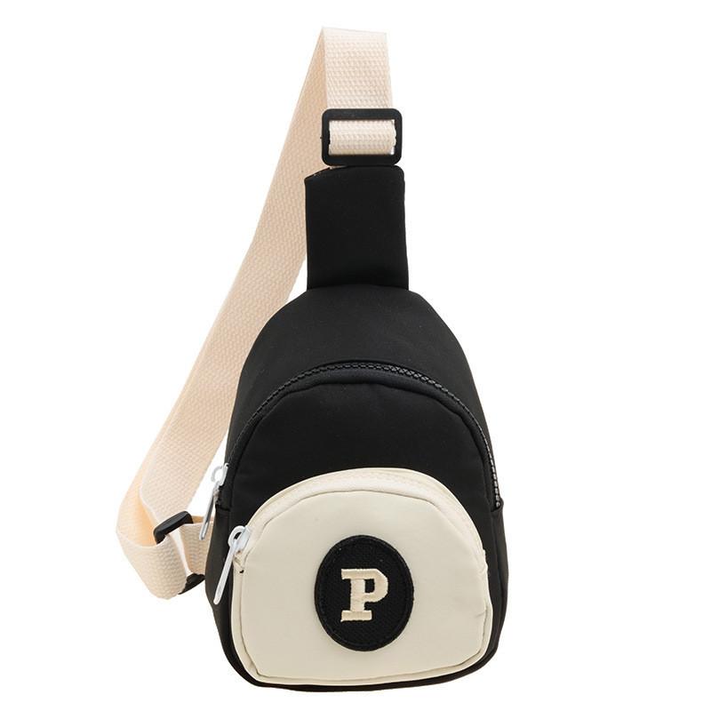 Trendy Children's Fashion Chest Bag Stylish Unisex Baby Shoulder Bag For Kids With Fun Print Design