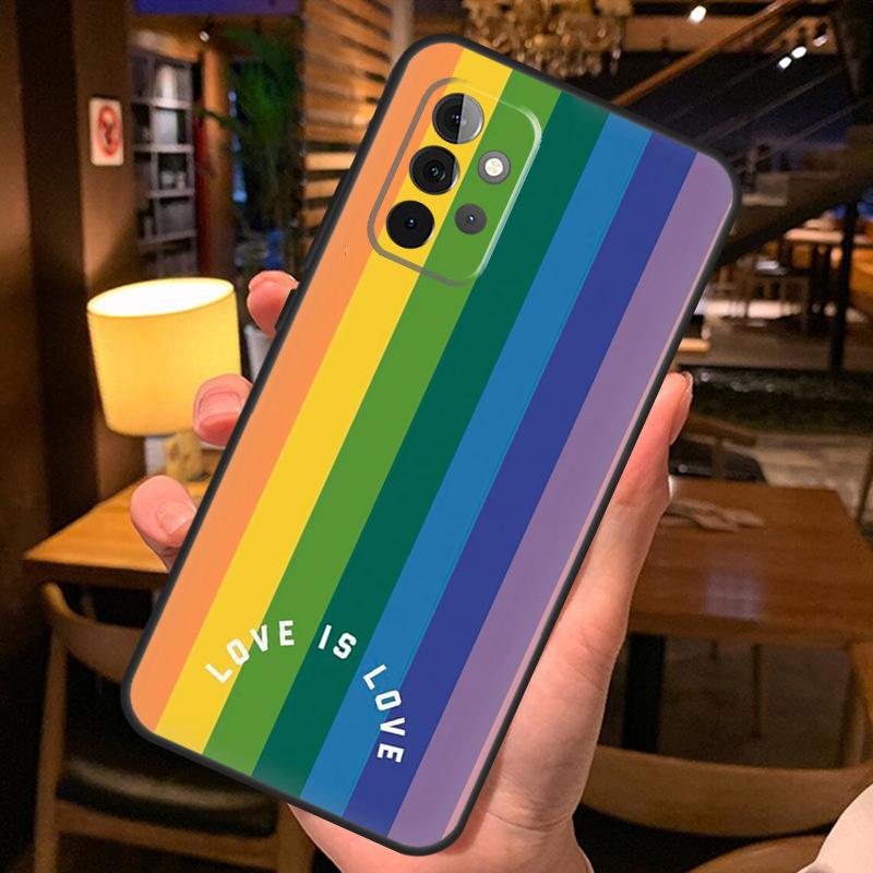 LGBT Pride Love Phone Case For Samsung A51 A71 A50 A70 A13 A23 A33 A53 A12 A22 A32 A42 A52 A54 A34 A14 Cover