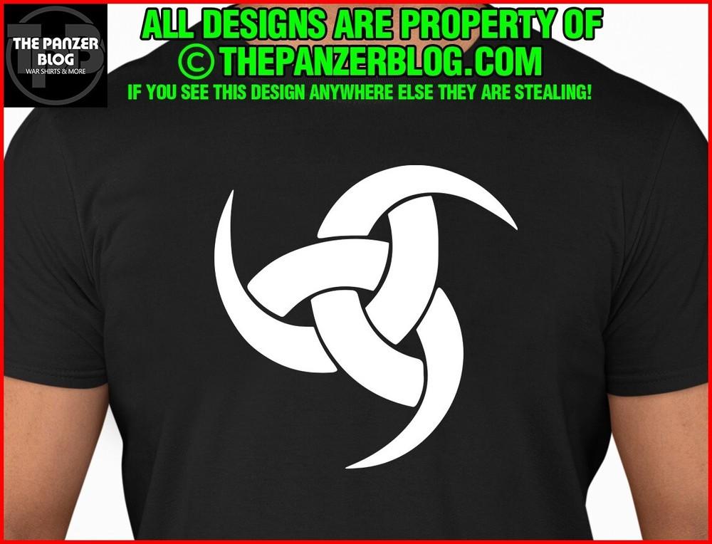Odin Triple Horn Viking T-Shirt Norse Nordic Celtic Pagan Unisex T-Shirt
