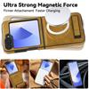 Samsung Z Flip7 Magnetic Flip Stand Case Luxury Business Leather Case Samsung Z Flip 7 6 5 4 3 Fold Shockproof Protection Cover