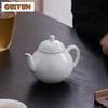 130ml Plant Ash Handmade Teapot Household Simple Filter Teapot Boutique Pot Tea Maker Kettle Cafes Accessories Ornaments Gifts