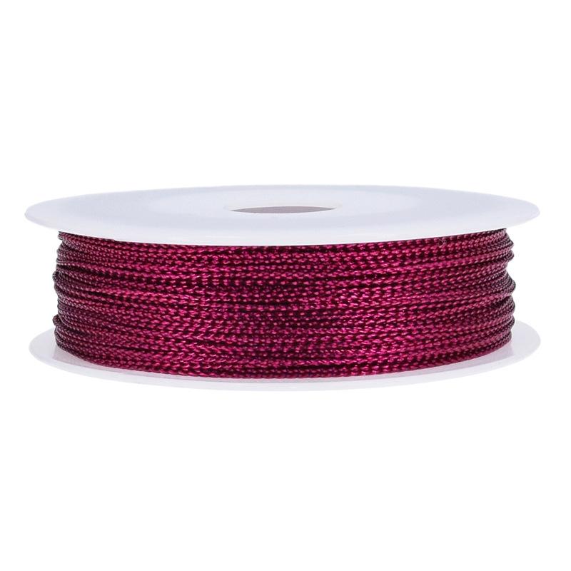 1mm Label Tag Rope, Non-elastic String Rope, Colored Scallion Rope, Christmas Bell Lanyard, Greeting Card Piece Rope 100 Meters