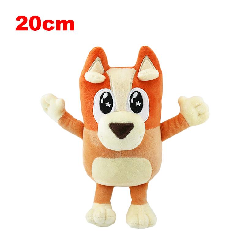 20/30CM Bluey Und Bingo Plüschtiere Glänzendes Sternenauge Bluey Bingo Anime Plüschtiere Stofftiere Geburtstag Weihnachtsgeschenk Für Kinder