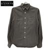 RRL Gray X Brown Dot Long Sleeve Shirt Tops XS Gray X brownUsed