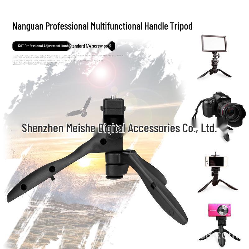 Nanguan Mini Tripod LED Light Handle for Mirrorless & DSLR Cameras In Stock